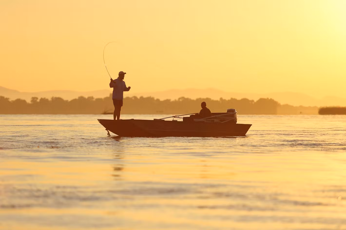 Fishing safari on River Zambezi Zambia 