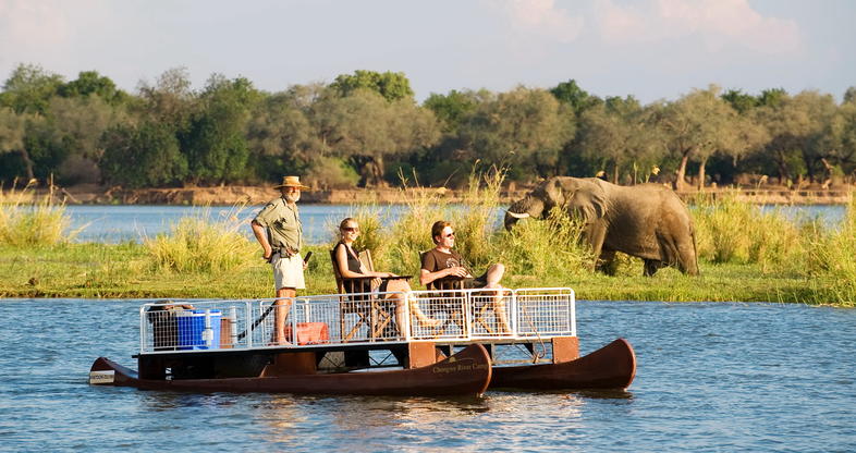 Fishing safari on River Zambezi Zambia 