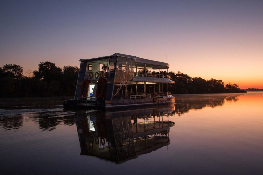 Zambezi River cruise at Victoria Falls